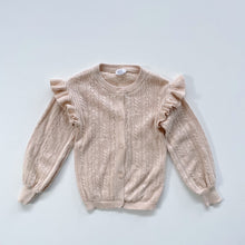Load image into Gallery viewer, Jamie Kay Cardigan w/Frills Misty Pink (2y)
