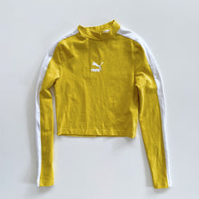 Load image into Gallery viewer, Puma Exercise L/S Tee Yello/White (8-9y)
