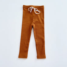 Load image into Gallery viewer, Karibou Ribbed Pants Mustard NEW (6-12m)
