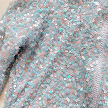 Load image into Gallery viewer, Seed Heritage  Sequin Bomber Jacket Blue (7y)
