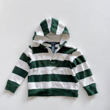 Load image into Gallery viewer, Polo Ralph Lauren Hoodie Green Stripes (4y)
