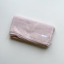 Load image into Gallery viewer, Jamie Kay Muslin Swaddle Pink (120cm x 120cm)
