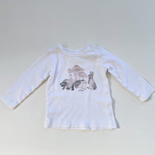 Load image into Gallery viewer, Aster &amp; Oak Organic Top Woodland Friends (3-6m)
