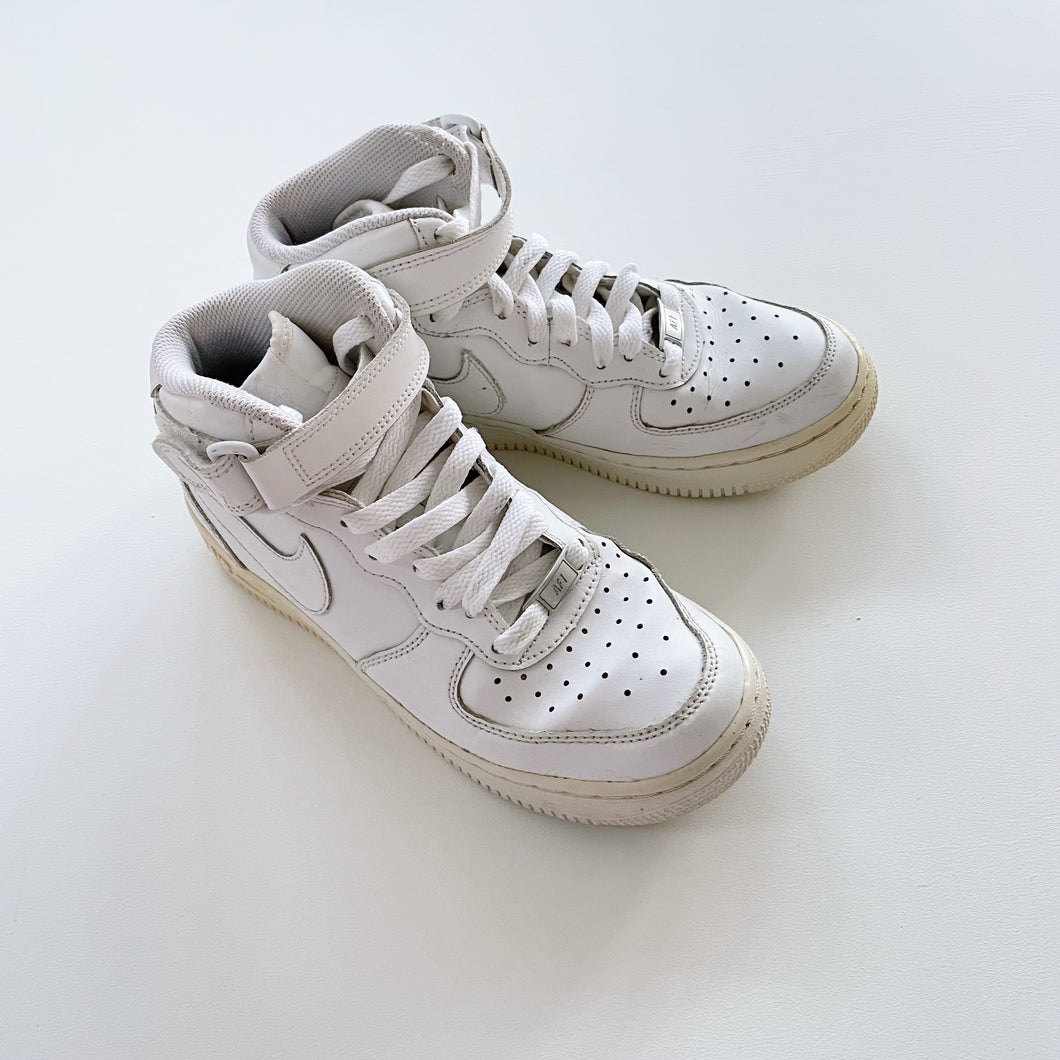 Nike Air Force 1 Mid 07 White EU37.5 Thrifty Baby NZ