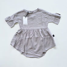 Load image into Gallery viewer, HUXBABY Woven Dress Grey NEW (1y)
