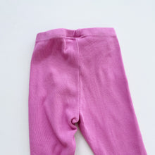 Load image into Gallery viewer, Zara Rib Leggings Dark Pink (4y)
