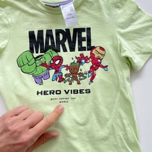 Load image into Gallery viewer, Marvel Hero Vibes T-Shirt Green (3y)
