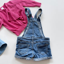 Load image into Gallery viewer, Vintage OshKosh Pink on Denim Bundle 3x (12-18m)
