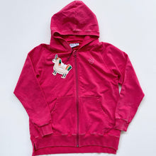 Load image into Gallery viewer, Minti Zip Up Hood Raspberry Wash NEW (14y/Small adult)
