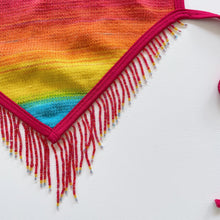 Load image into Gallery viewer, Rainbow Crop Top (4-8y)
