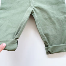 Load image into Gallery viewer, Nature Baby Organic Overalls Forest Green NEW (3y)
