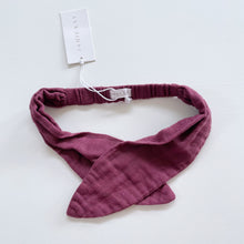 Load image into Gallery viewer, Jamie Kay Organic Muslin Headband Berry NEW (0-4y)
