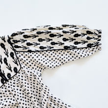 Load image into Gallery viewer, Zara Muslin Cotton Dress Black Pattern (8y)
