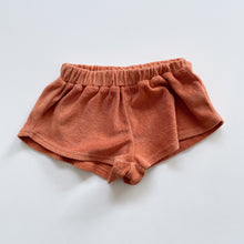 Load image into Gallery viewer, Seed Terry Shorts Rust (2y)
