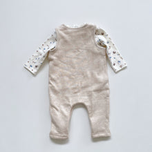 Load image into Gallery viewer, Little Bundle Overalls + Top Set NEW (0-3m)
