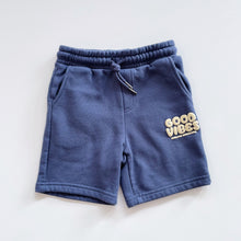 Load image into Gallery viewer, Mac &amp; Ellie Blue Shorts Good Vibes (6y)

