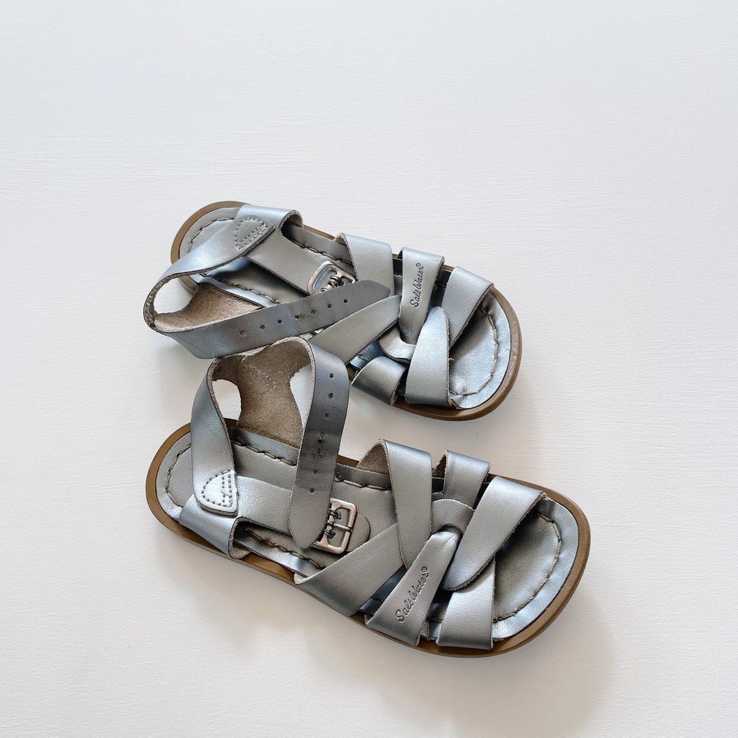Salt Water Sandals Silver (UK9/EU27/US10)