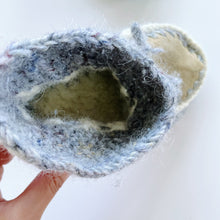 Load image into Gallery viewer, Handmade Wool/Sheepskin Slippers (EU24)
