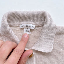 Load image into Gallery viewer, Grown Linen Button Shirt Beige (6-12m)
