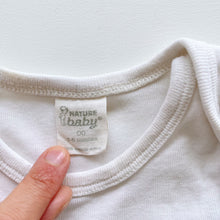 Load image into Gallery viewer, Nature Baby Organic Singlet Cream (3-6m)
