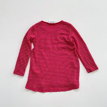Load image into Gallery viewer, North South Merino L/S Top Red Stripes *Kindy (4y)
