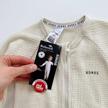 Load image into Gallery viewer, Bonds Wondersuit Waffle Cream NEW (18-24m)

