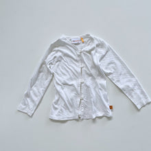 Load image into Gallery viewer, Textured Long Sleeve Top White (4-5y)
