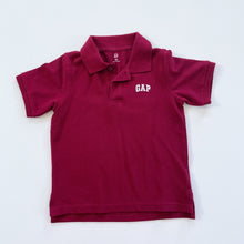Load image into Gallery viewer, GAP Classic Polo Shirt Maroon NWOT (4y)
