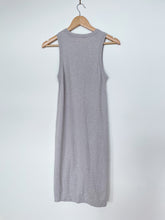Load image into Gallery viewer, Juliette Hogan Cotton/Cashmere Slip Dress Grey (S)
