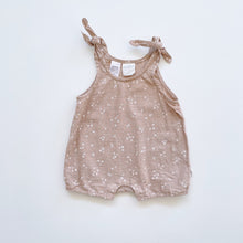 Load image into Gallery viewer, Toshi Floral Romper - Latte (6-12m)
