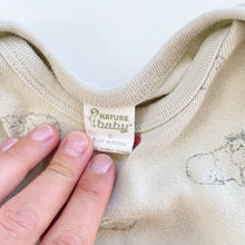 Load image into Gallery viewer, Nature Baby Organic L/S Bodysuit Hamsters Green (6-12m)
