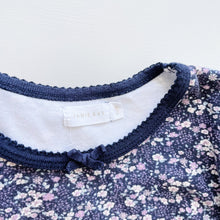 Load image into Gallery viewer, Jamie Kay Organic L/S Top Navy/Lilac Floral (4y)

