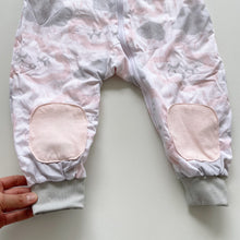 Load image into Gallery viewer, Babystudio Coolies 100% Cotton Summer Sleep Suit 1.0 TOG Pink Clouds (12-24m)
