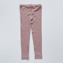 Load image into Gallery viewer, Jamie Kay Organic Rib Leggings Peony Marle (9y)
