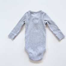 Load image into Gallery viewer, Jamie Kay Rib L/S Bodysuit Grey (0-3m)
