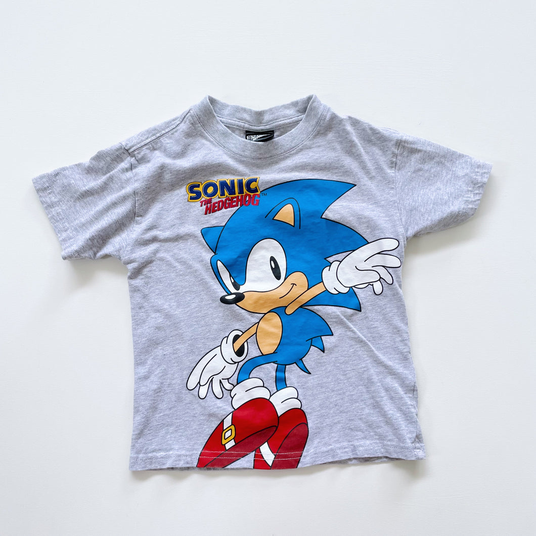Sonic The Hedgehog Grey Tee (3y)