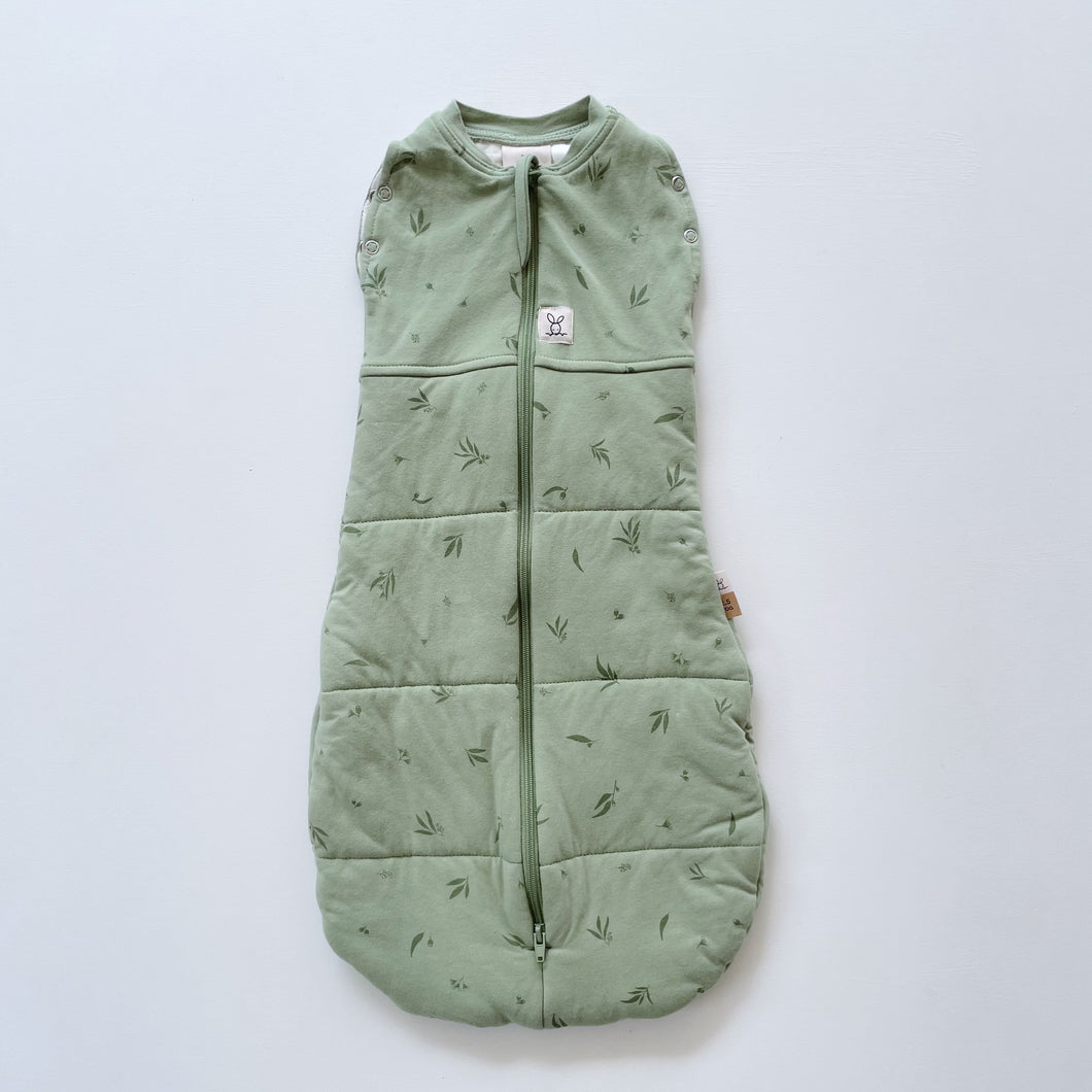 ErgoPouch Organic Cotton/Bamboo Swaddle Green 2.5 tog (Small/ 0-3m)