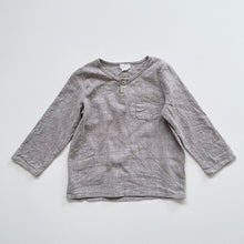 Load image into Gallery viewer, Jamie Kay L/S Top Linen/Org Cotton Blend (5y)
