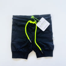 Load image into Gallery viewer, Me Oh Mii Black Shorts NEW (1-2y)
