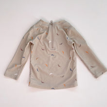 Load image into Gallery viewer, Toshi Swim Top L/S Green Sharks (6-12m)
