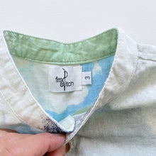 Load image into Gallery viewer, First Stitch Linen Shirt (3y)
