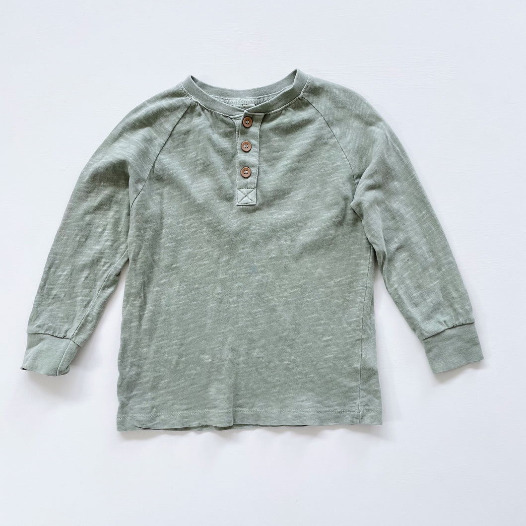 Cotton On L/S Top Green (3y)
