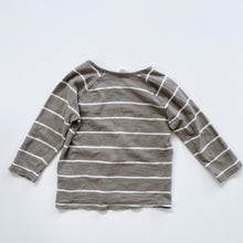 Load image into Gallery viewer, Jamie Kay Organic Stripe Top Green (5y)
