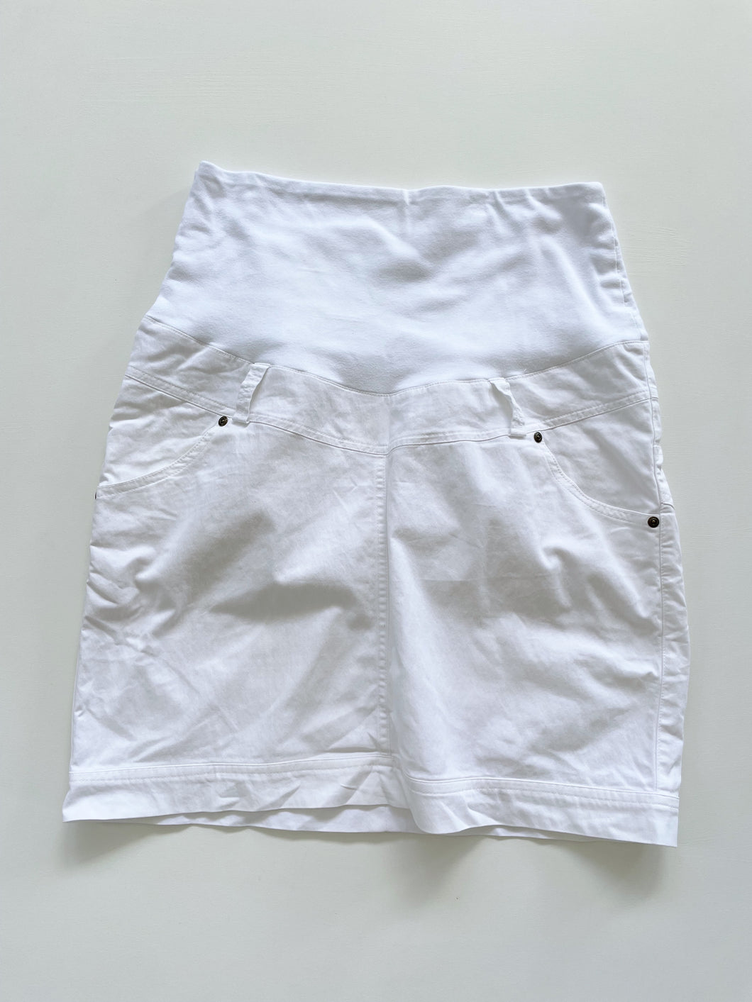 J by C Maternity Skirt White (XL)