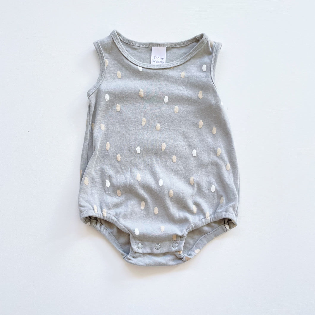 Teeny Weeny Bodysuits Bundle Green Spotty (6-12m)