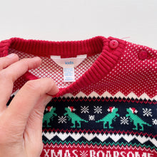 Load image into Gallery viewer, Roarsome Xmas Jumper (2y)
