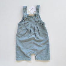 Load image into Gallery viewer, Two Darlings Shortalls Blue Cord NEW (4y)
