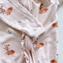 Load image into Gallery viewer, Child of Mine Organic Cotton/Bamboo All-In-One/ Zip suit (3-6m)
