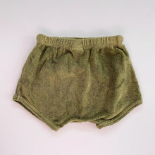 Load image into Gallery viewer, Nature Baby Organic Shorts Green Terry (6-12m)
