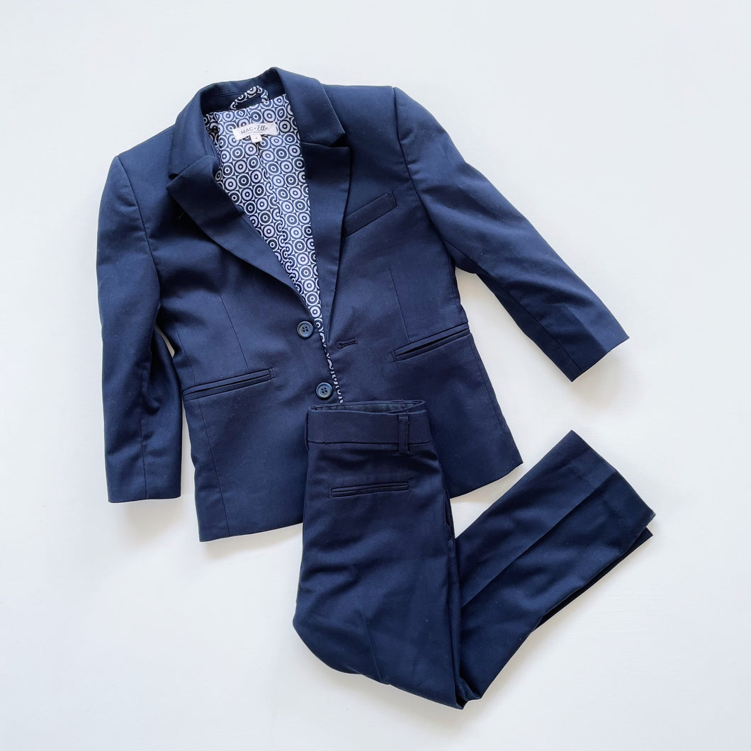 Mac & Ellie Suit Navy (4y)